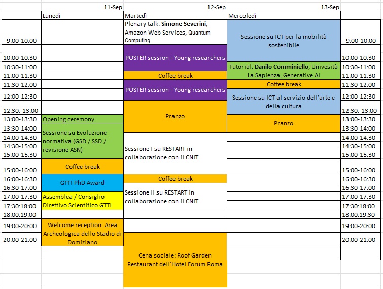 Programma GTTI23